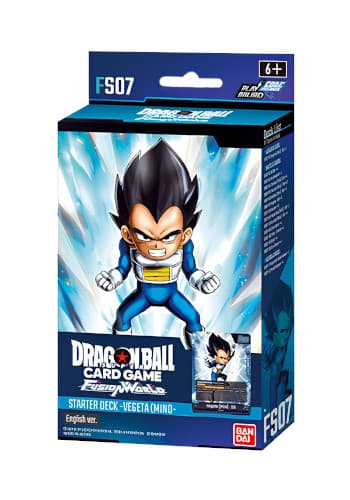 Deck Inicial - DBS Fusion World - FS07 - Vegeta (Mini)