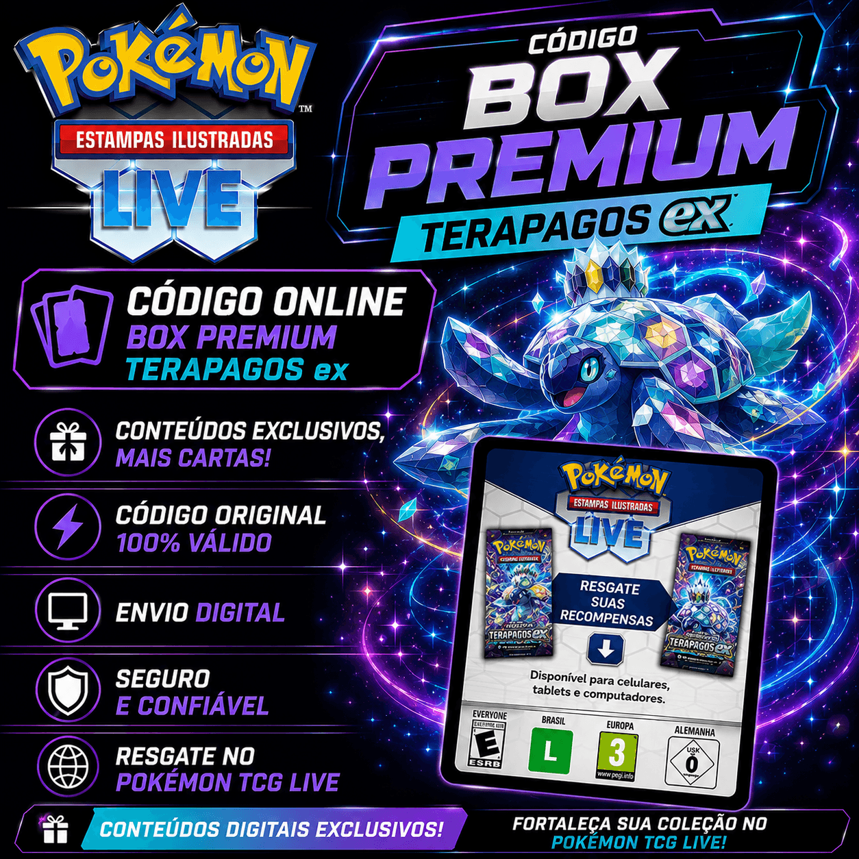 Código Box Premium Terapagos ex