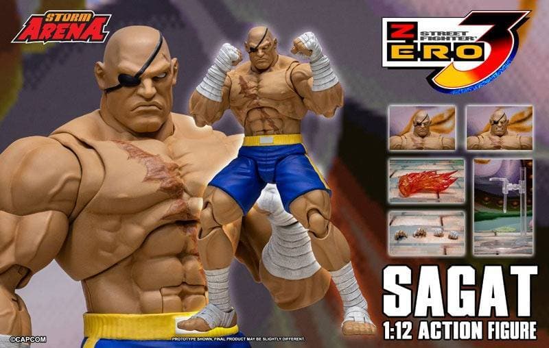 Street Fighter Alpha 3: Sagat 1/12 - [Storm Collectibles]
