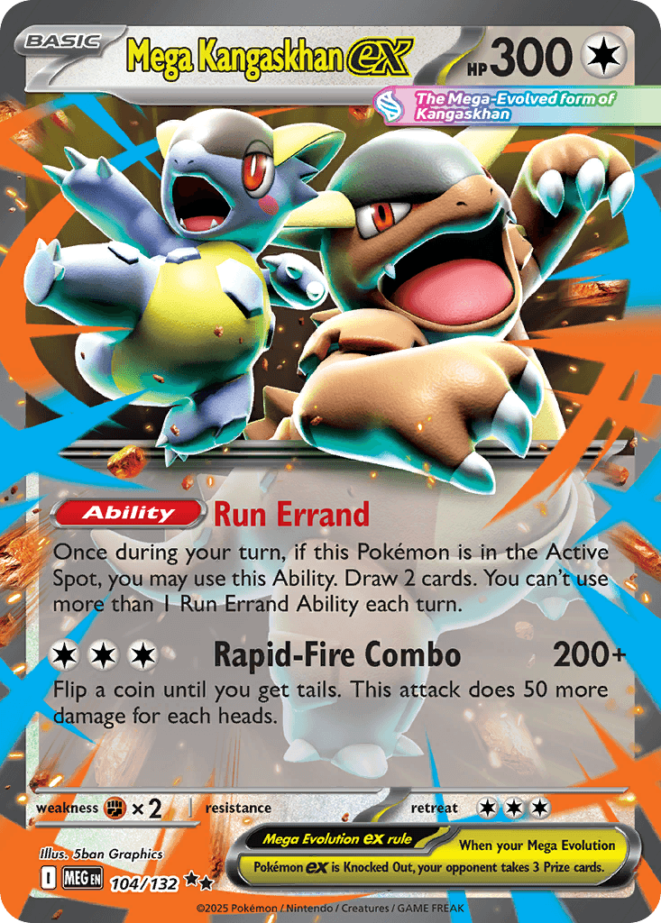 Mega Kangaskhan ex (104/132)