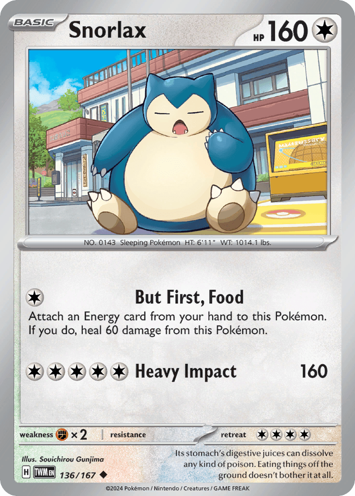 Snorlax (136/167)