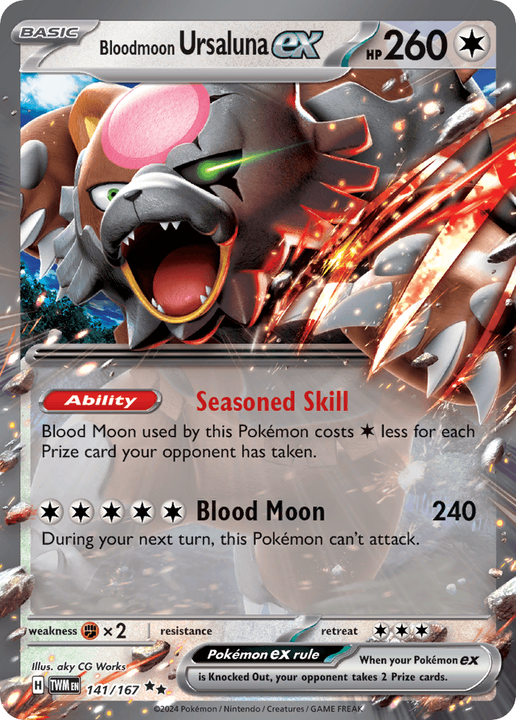 Bloodmoon Ursaluna ex (141/167)