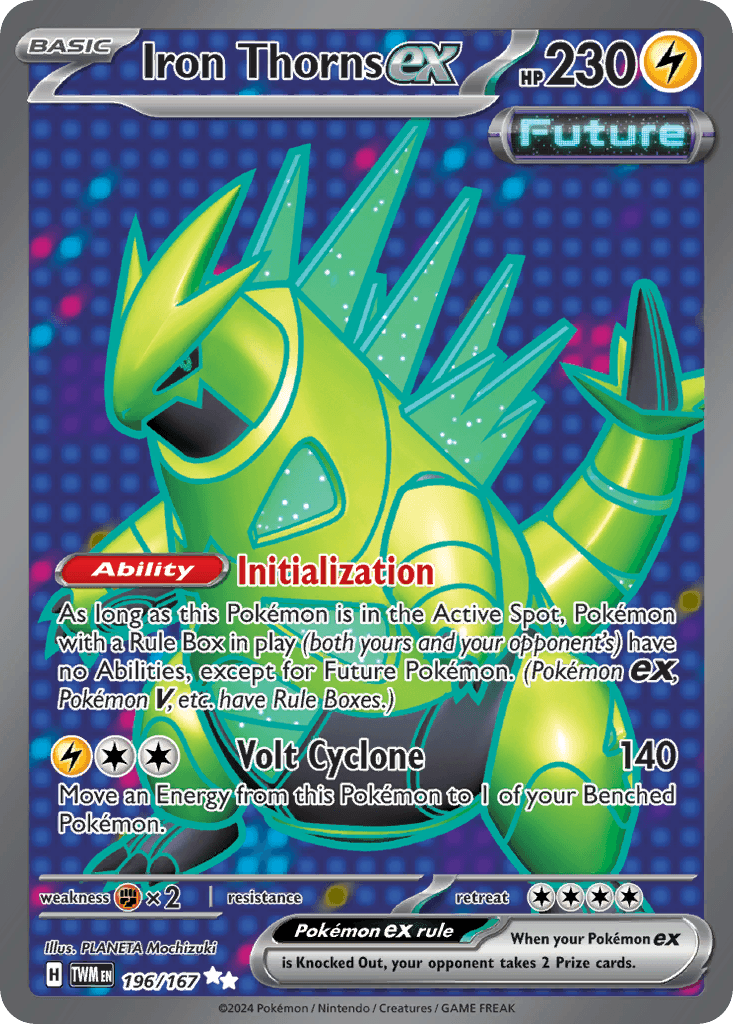 Iron Thorns ex (196/167)