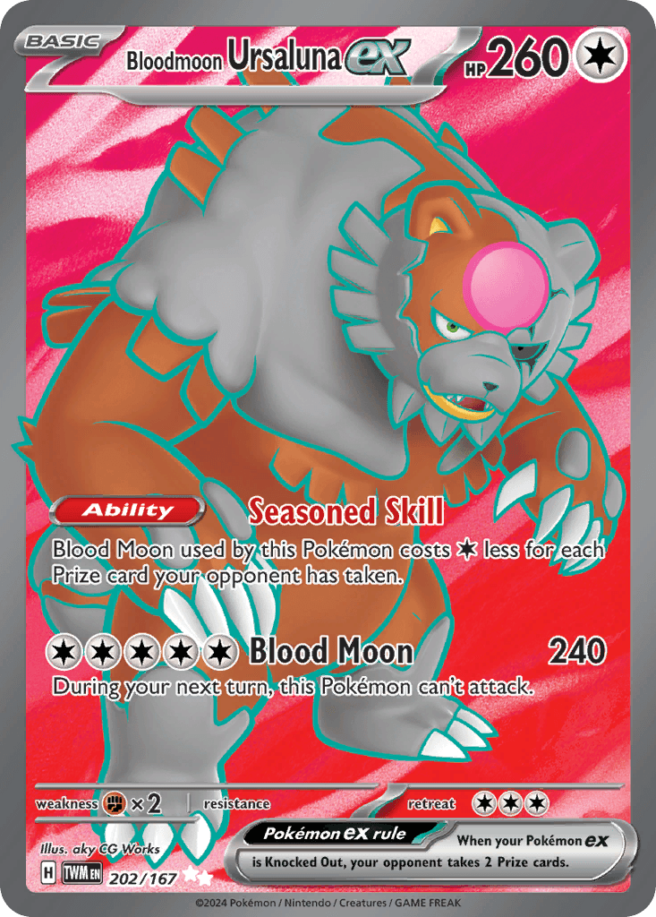 Bloodmoon Ursaluna ex (202/167)