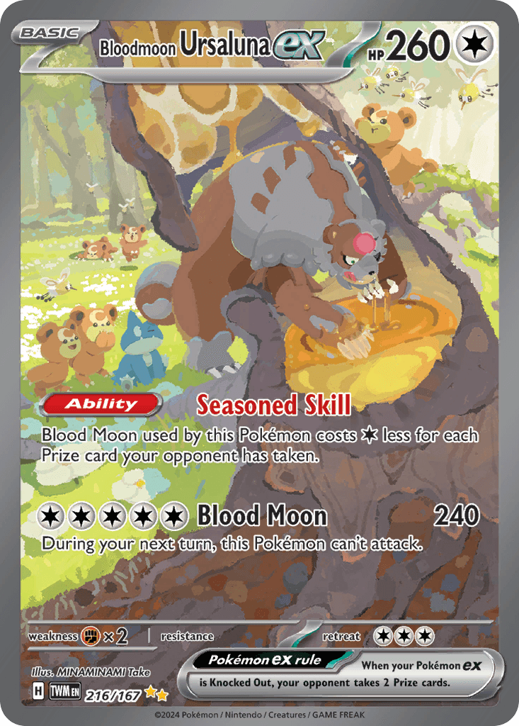 Bloodmoon Ursaluna ex (216/167)
