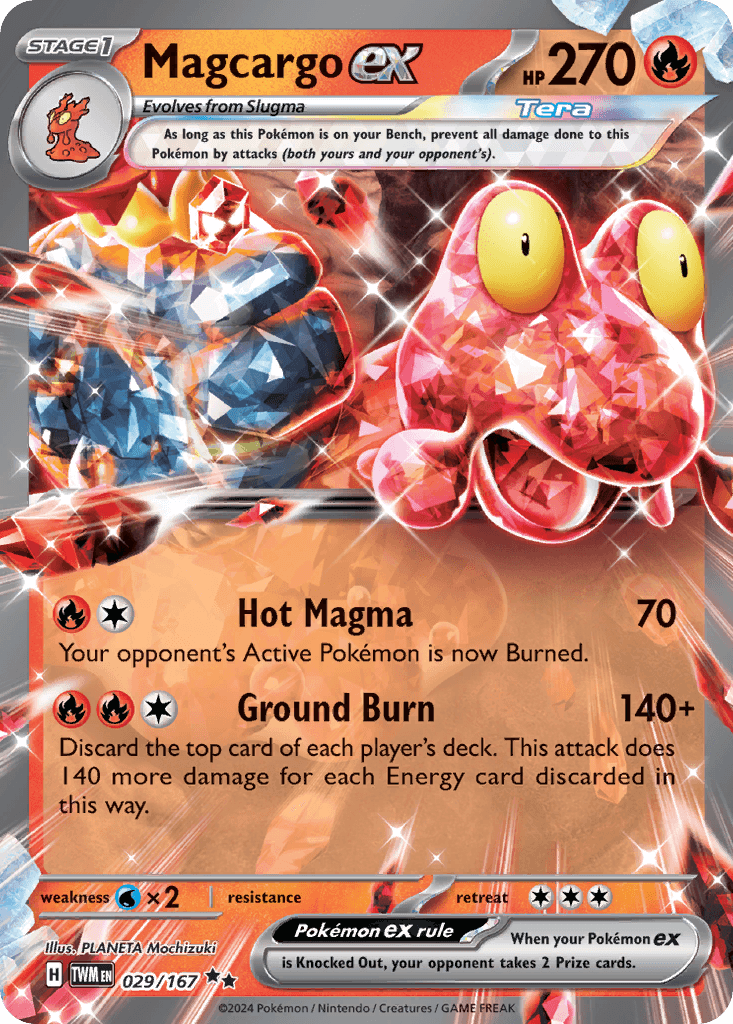 Magcargo ex (029/167)
