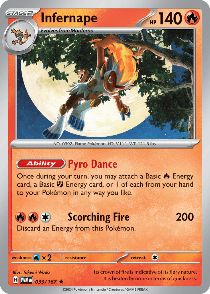 Infernape (033/167)