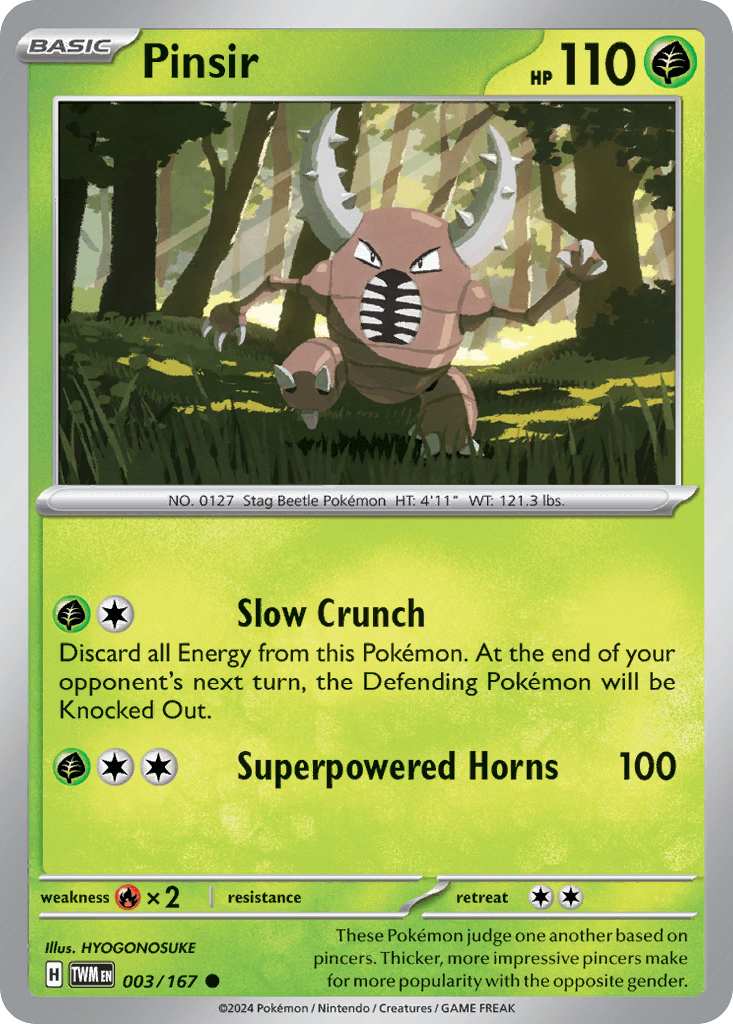 Pinsir (003/167)