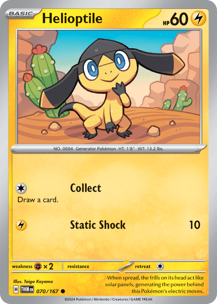 Helioptile (070/167)