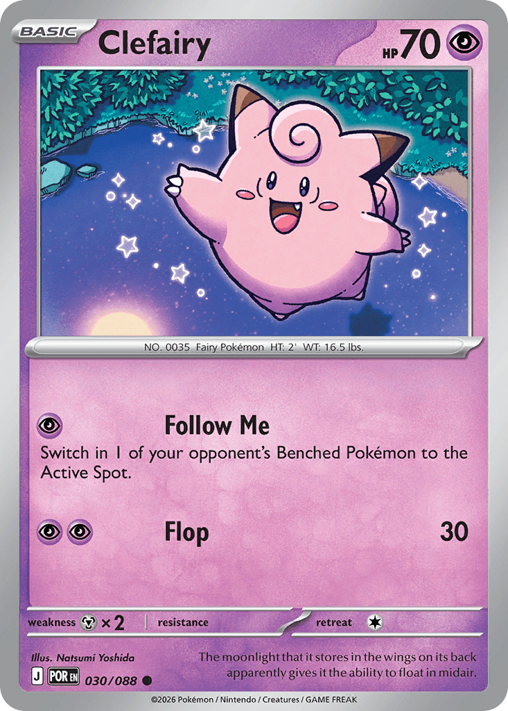 Clefairy (030/088)