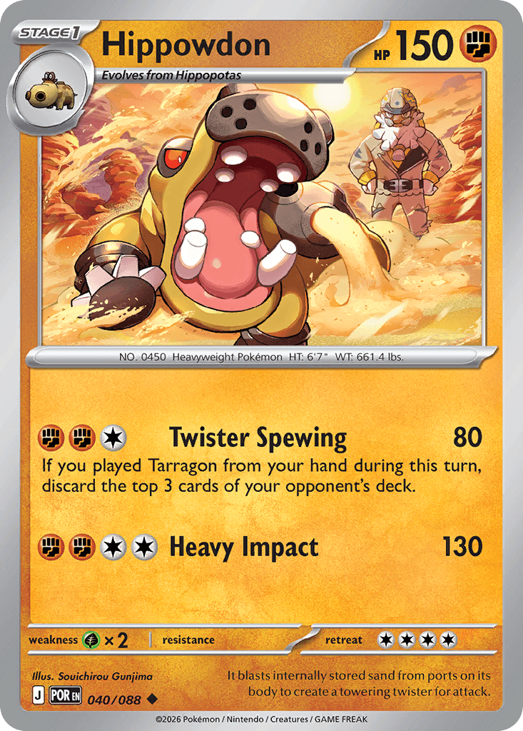 Hippowdon (040/088)