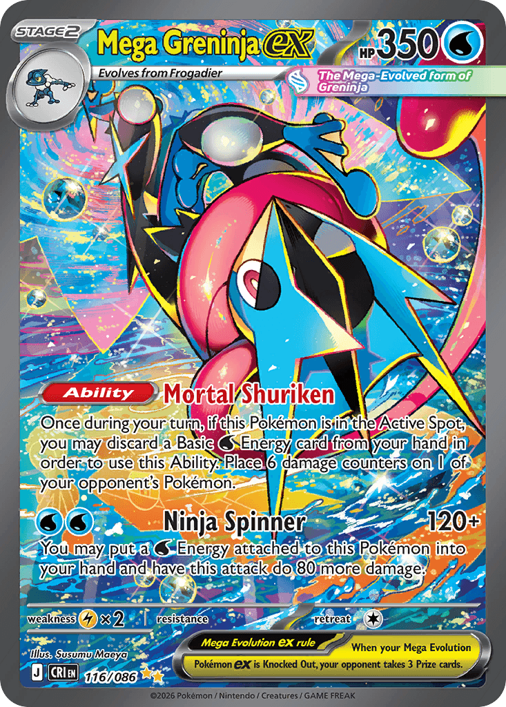 Mega Greninja ex (116/086)