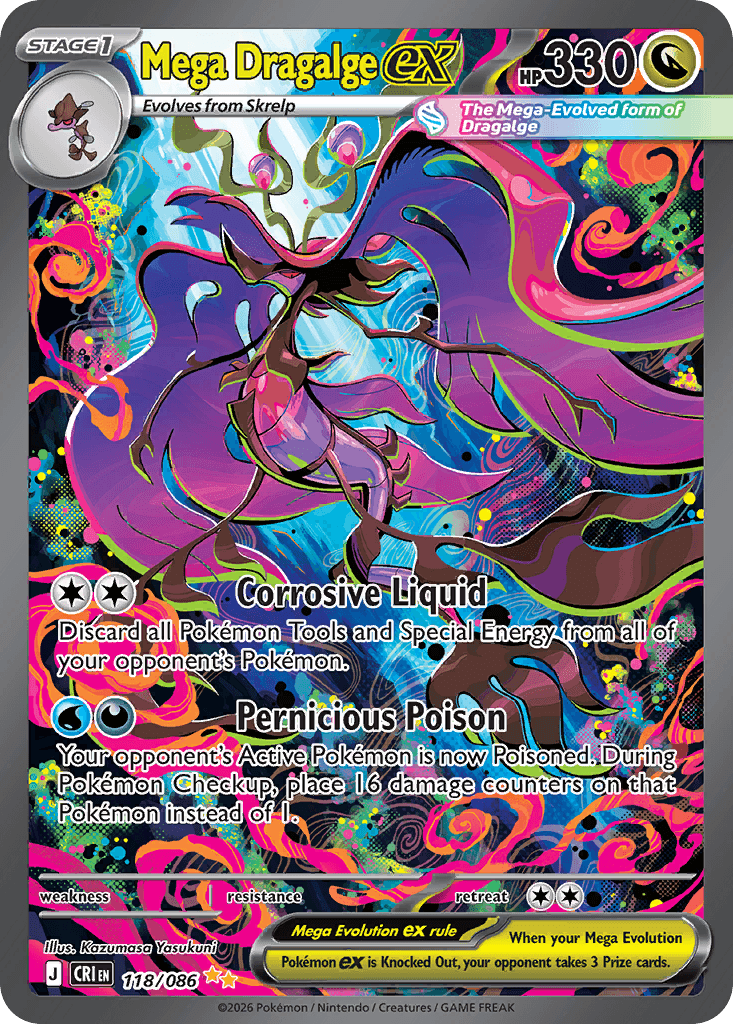 Mega Dragalge ex (118/086)