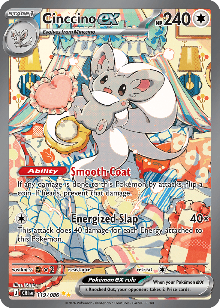 Cinccino ex (119/086)