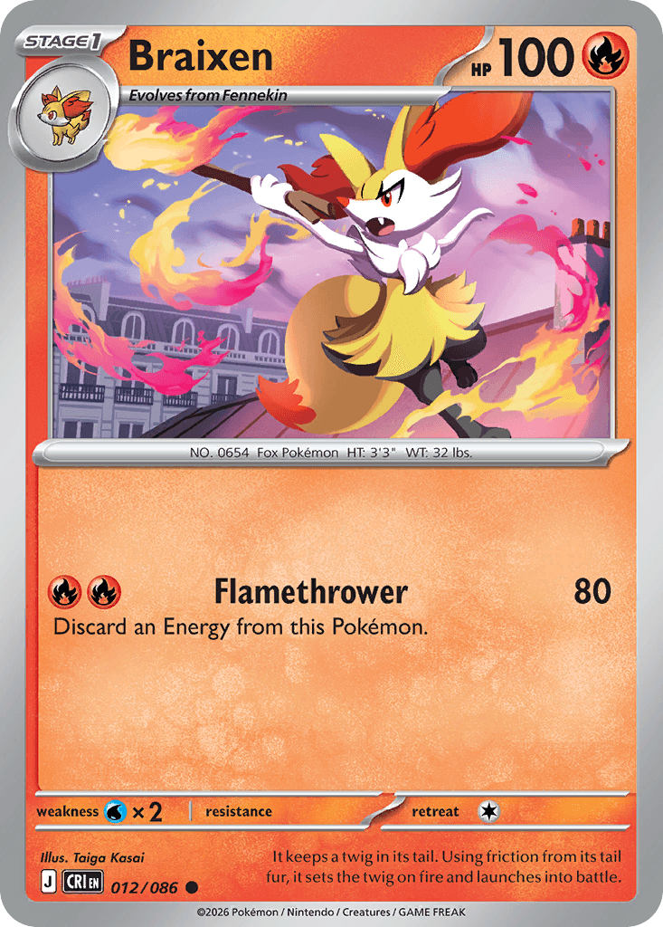 Braixen (012/086)