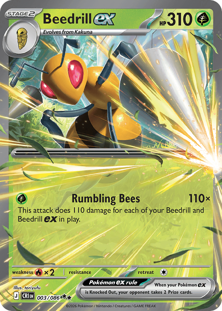 Beedrill ex (003/086)
