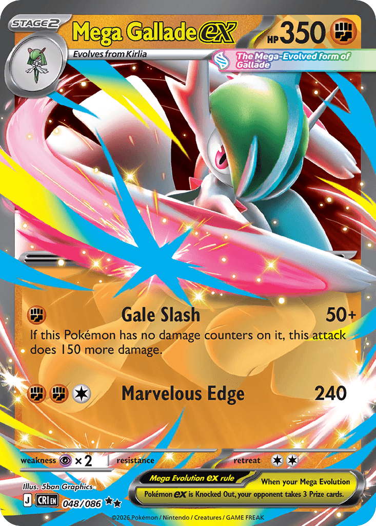 Mega Gallade ex (048/086)