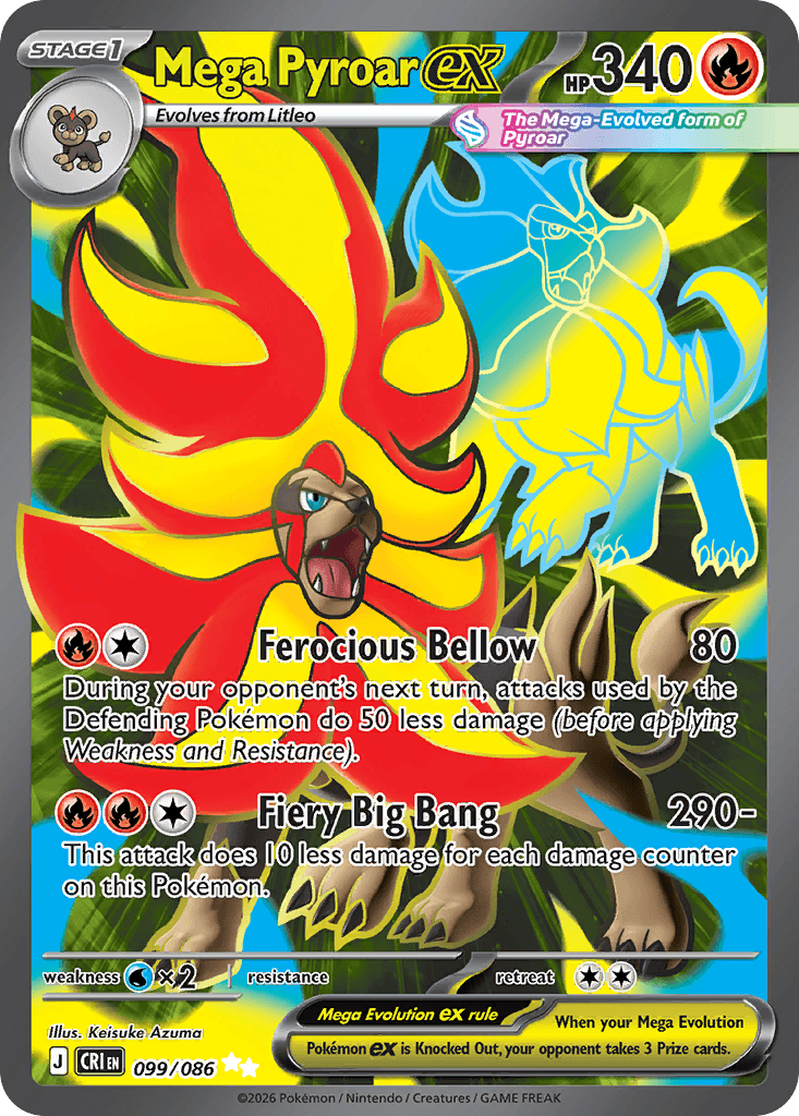 Mega Pyroar ex (099/086)